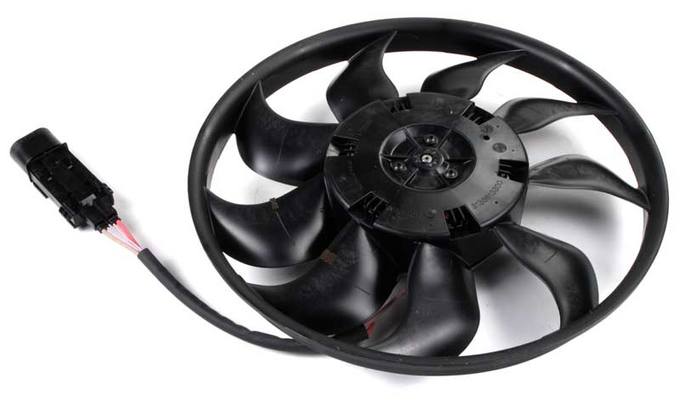 Audi Porsche Auxiliary Cooling Fan Assembly - Passenger Side 95562413500 - Bosch 0130706202